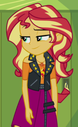 Size: 639x1028 | Tagged: safe, screencap, sunset shimmer, equestria girls, equestria girls series, forgotten friendship, g4, cropped, female, solo