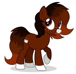 Size: 2537x2493 | Tagged: safe, artist:rioshi, artist:starshade, oc, oc only, oc:java, pony, coat markings, cute, female, freckles, high res, mare, show accurate, socks (coat markings), solo