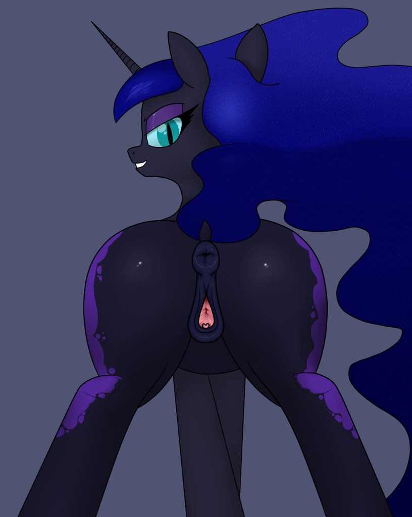 explicit, alternate version, artist:moonatik, nightmare <b>moon</b>, alicorn, pony...