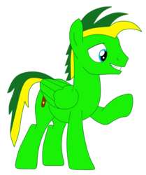 Size: 1024x1224 | Tagged: safe, artist:didgereethebrony, oc, oc only, oc:didgeree, pegasus, pony, blue eyes, male, needs more saturation, simple background, solo, stallion, transparent background