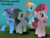 Size: 800x600 | Tagged: safe, artist:fillerartist, marble pie, pinkie pie, rainbow dash, trixie, earth pony, pegasus, pony, unicorn, g4, 3d, blender, cape, clothes, download at source, downloadable, female, hat, looking at you, low poly, mare, model, psx, smiling, trixie's cape, trixie's hat
