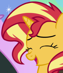 Size: 894x1044 | Tagged: safe, screencap, sunset shimmer, equestria girls, equestria girls specials, g4, my little pony equestria girls: better together, my little pony equestria girls: forgotten friendship, cropped, eyes closed, solo focus