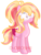 Size: 535x700 | Tagged: safe, artist:doroshll, oc, oc only, oc:raspberry cream, pegasus, pony, female, goggles, mare, simple background, solo, transparent background, two toned wings