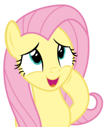 Size: 3000x3566 | Tagged: safe, artist:sollace, fluttershy, pegasus, pony, g4, my little pony best gift ever, .svg available, cute, female, high res, open mouth, show accurate, shyabetes, simple background, solo, transparent background, vector
