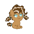 Size: 556x560 | Tagged: safe, artist:ashidaii, oc, oc:rocky road, pony, baby, baby pony, female, filly, offspring, parent:cheese sandwich, parent:pinkie pie, parents:cheesepie, simple background, solo, transparent background