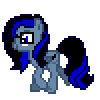 Size: 100x100 | Tagged: safe, artist:slightly-oblivvyous, oc, oc only, oc:stormquill, pegasus, pony, animated, gif, pixel art, solo