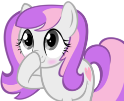 Size: 1000x818 | Tagged: safe, oc, oc only, oc:amethyst lullaby, pony, boop, self-boop, solo