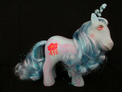 Size: 800x600 | Tagged: safe, artist:customsbypandabear, swirlabout, g1, customized toy, fairy brights, fancy swirl ponies, irl, photo, toy