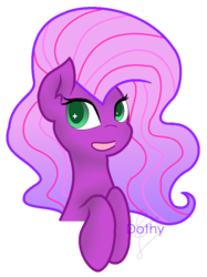 Size: 674x900 | Tagged: safe, artist:doroshll, oc, oc only, pony, bust, female, mare, portrait, simple background, solo, transparent background