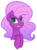 Size: 674x900 | Tagged: safe, artist:doroshll, oc, oc only, pony, bust, female, mare, portrait, simple background, solo, transparent background