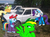 Size: 1024x765 | Tagged: safe, artist:didgereethebrony, applejack, rainbow dash, rarity, oc, oc:didgeree, pony, g4, the cart before the ponies, australia, backwards ballcap, baseball cap, cap, car, didgeree collection, golf, grease, hat, irl, mk 1 golf, mlp in australia, oil, overalls, photo, ponies in real life, sports, unhappy, volkswagen, volkswagen golf