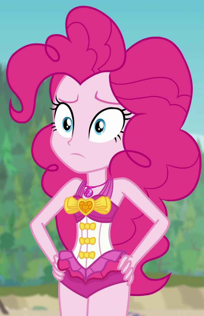clothes, female, geode of sugar bombs, magical geodes, pinkie pie swimsuit,...