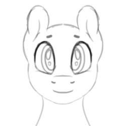 Size: 2048x2048 | Tagged: safe, artist:salemcat, animated, blinking, gif, high res, wip