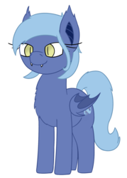 Size: 1306x1823 | Tagged: safe, artist:yannerino, oc, oc only, oc:wind shear, bat pony, pony, female, folded wings, mare, solo, wings