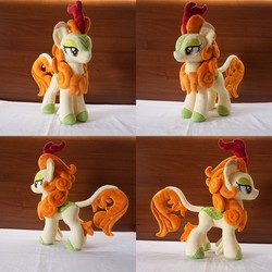 Size: 5120x5120 | Tagged: safe, artist:egalgay, autumn blaze, kirin, pony, g4, sounds of silence, absurd resolution, craft, female, irl, multiple views, photo, plushie, solo