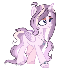 Size: 1024x1150 | Tagged: safe, artist:at--ease, oc, oc only, alicorn, pony, female, mare, simple background, solo, transparent background