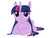 Size: 1024x768 | Tagged: safe, artist:vasillium, twilight sparkle, pony, unicorn, g4, female, happy, horn, looking at you, looking back, looking back at you, lying down, nostrils, simple background, smiling, solo, transparent background, unicorn twilight