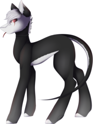 Size: 2362x3132 | Tagged: safe, artist:mauuwde, oc, oc only, oc:miss plague, earth pony, pony, female, high res, mare, simple background, solo, transparent background