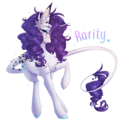 Size: 1476x1482 | Tagged: safe, artist:monogy, rarity, pony, unicorn, g4, blushing, chest fluff, female, leonine tail, looking at you, mare, simple background, smiling, solo, transparent background