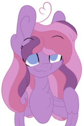 Size: 1096x1648 | Tagged: safe, artist:thatonefluffs, oc, oc only, oc:rosey, pegasus, pony, bust, female, mare, portrait, simple background, solo, transparent background