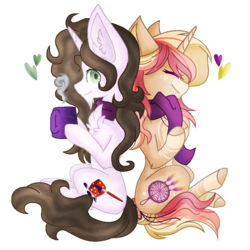 Size: 840x840 | Tagged: safe, artist:bloodlover2222, oc, oc only, oc:morning glory, pony, unicorn, clothes, female, male, mare, scarf, simple background, stallion, transparent background