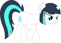 Size: 883x628 | Tagged: safe, artist:rainbowsurvivor, oc, oc only, oc:dragonfire, pony, unicorn, fallout equestria, fallout equestria: child of the stars, belly, fallout, fanfic art, fed up, female, grumpy, head down, mare, pregnant, pudgy, simple background, slouching, solo, transparent background