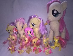 Size: 2283x1750 | Tagged: safe, artist:edhelistar, derpibooru exclusive, fluttershy, human, keychain pony, pony, equestria girls, g4, beanie (plushie), beanie babies, blind bag, blind bag fluttershy, brushable, doll, equestria girls minis, fall formal outfits, folded wings, glitter, human ponidox, irl, multeity, photo, plushie, rainbow power, self paradox, self ponidox, so much flutter, toy, ty beanie baby, wings