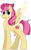 Size: 1923x3120 | Tagged: safe, artist:thehaywaiianhorse, oc, oc only, oc:scarlet dawn, pegasus, pony, female, mare, offspring, parent:flash sentry, parent:sunset shimmer, parents:flashimmer, simple background, solo, white background