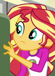 Size: 425x593 | Tagged: safe, screencap, sunset shimmer, equestria girls, g4, my little pony equestria girls: legend of everfree, cropped, female, solo