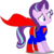 Size: 592x589 | Tagged: safe, artist:peremarquette1225, starlight glimmer, pony, unicorn, g4, clothes, costume, crossover, dc comics, female, male, mare, simple background, solo, superfilly, superhero, superman, supermare, transparent background