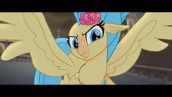 Size: 1136x640 | Tagged: safe, screencap, princess skystar, hippogriff, g4, my little pony: the movie, female, letterboxing, smiling, solo