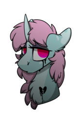 Size: 1050x1570 | Tagged: safe, artist:spoopygander, oc, oc only, oc:scoops, pony, unicorn, crying, female, floppy ears, heart, looking at you, looking back, looking up, mare, markings, outline, sad, simple background, solo, transparent background