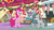 Size: 1280x720 | Tagged: safe, screencap, limestone pie, marble pie, maud pie, pinkie pie, earth pony, pony, g4, my little pony best gift ever, my little pony: friendship is magic, bipedal, female