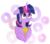 Size: 4000x3500 | Tagged: safe, alternate version, artist:yinglung, twilight sparkle, alicorn, pony, g4, best pony, female, mare, solo, twilight sparkle (alicorn)