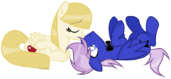 Size: 1620x744 | Tagged: safe, artist:xylenneisnotamazing, oc, oc only, oc:heart stabber, oc:shien pi, pegasus, pony, female, kissing, male, mare, on back, simple background, stallion, transparent background