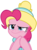 Size: 3000x4069 | Tagged: safe, artist:sollace, pinkie pie, earth pony, pony, g4, my little pony best gift ever, .svg available, clothes, female, hat, plotting, scarf, show accurate, simple background, solo, transparent background, vector, winter outfit
