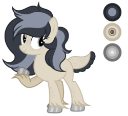 Size: 1776x1616 | Tagged: safe, artist:diamond-chiva, oc, oc only, oc:gracie, deer pony, original species, female, reference sheet, simple background, solo, transparent background
