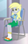 Size: 475x745 | Tagged: safe, screencap, derpy hooves, a fine line, equestria girls, g4, my little pony equestria girls: better together, cropped, female, sitting, solo