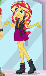Size: 441x717 | Tagged: safe, screencap, sunset shimmer, a fine line, equestria girls, g4, my little pony equestria girls: better together, cropped, female, geode of empathy, magical geodes, solo