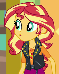 Size: 802x1001 | Tagged: safe, screencap, sunset shimmer, a fine line, equestria girls, g4, my little pony equestria girls: better together, :o, cropped, cute, female, geode of empathy, magical geodes, open mouth, shimmerbetes, solo