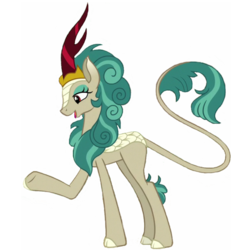 Size: 1536x1536 | Tagged: safe, edit, edited screencap, editor:lonely fanboy48, screencap, rain shine, kirin, g4, my little pony: friendship is magic, sounds of silence, background removed, blurry, proud, slender, tall, thin