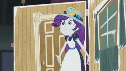 Size: 1280x720 | Tagged: safe, edit, edited screencap, screencap, rarity, equestria girls, g4, my little pony equestria girls: better together, opening night, animated, cute, dancity, disco dance, female, gloria gaynor, i will survive, meme, selfie soot, shitposting, song reference, sound, webm
