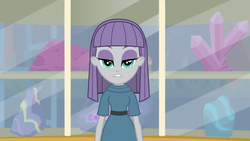 Size: 1920x1080 | Tagged: safe, screencap, maud pie, equestria girls, g4, my little pony equestria girls: better together, school of rock, female, lidded eyes, solo