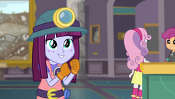 Size: 1920x1080 | Tagged: safe, screencap, kimberlite, scootaloo, sweetie belle, equestria girls, g4, my little pony equestria girls: better together, school of rock, ass, boots, butt, clothes, facing away, female, maud squad, shoes, skirt, solo