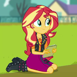 Size: 455x459 | Tagged: safe, screencap, sunset shimmer, equestria girls, g4, my little pony equestria girls: better together, the finals countdown, cropped, female, geode of empathy, magical geodes, solo