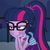 Size: 751x755 | Tagged: safe, screencap, sci-twi, twilight sparkle, equestria girls, g4, my little pony equestria girls: better together, star crossed, cropped, female, geode of telekinesis, magical geodes, ponytail, solo