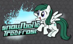 Size: 2090x1265 | Tagged: safe, artist:shadymeadow, oc, oc only, oc:snowbelle treefrost, pegasus, pony, fighting is magic, female, mare, solo