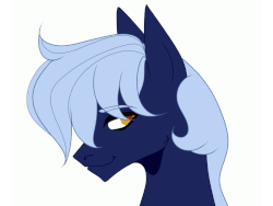 Size: 800x600 | Tagged: safe, artist:dexter_nuo77, oc, oc only, oc:sagittarius, bat pony, pony, animated, floppy ears, gif, mlem, silly, solo, tongue out
