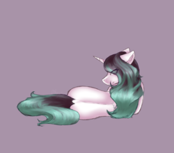 Size: 2500x2200 | Tagged: safe, artist:lilrandum, oc, oc only, oc:greta, pony, unicorn, colored, female, high res, long mane, mare, solo