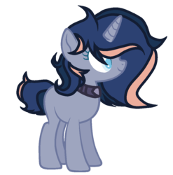 Size: 952x962 | Tagged: safe, artist:jxst-blue, oc, oc only, pony, unicorn, female, mare, simple background, solo, transparent background